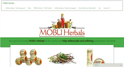 Desktop Screenshot of mobuherbals.com