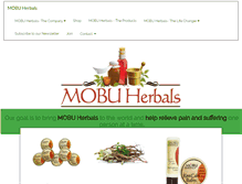 Tablet Screenshot of mobuherbals.com